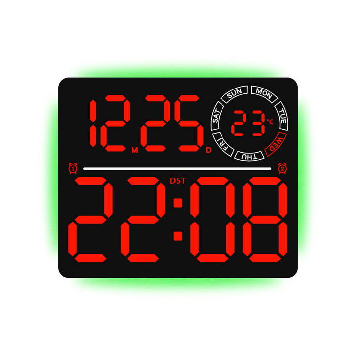 Digitale Wanduhr Karnz