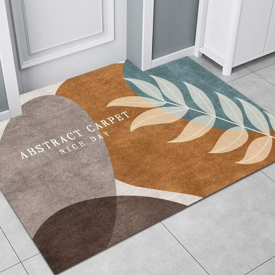 Abstraktes Design Teppich