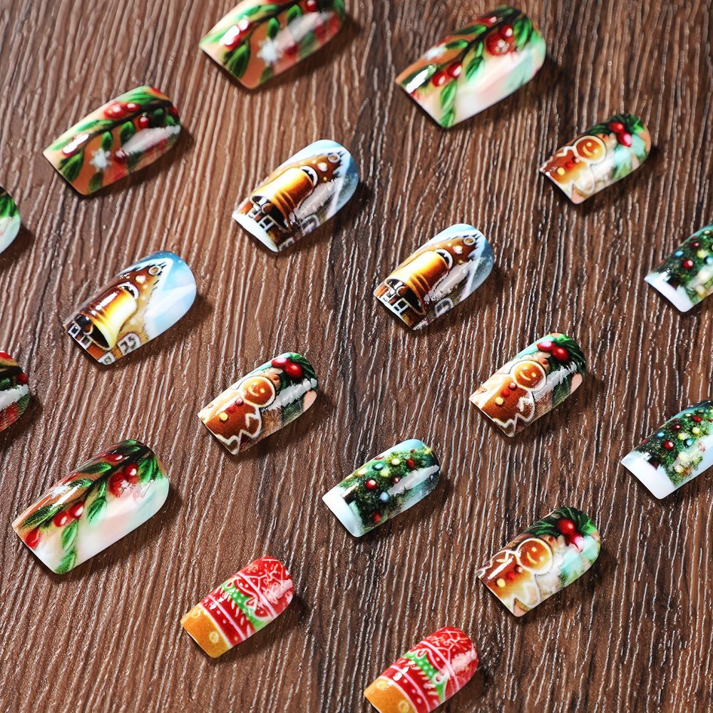 Weihnachtskunstnägel Set Karnz