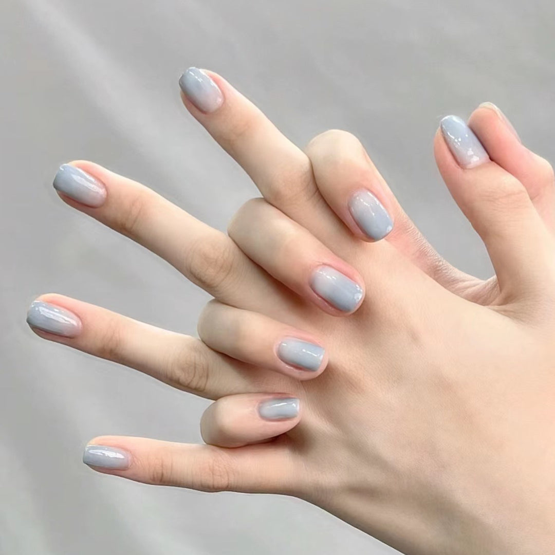 Elegantes Ombre Press-On Nagelset