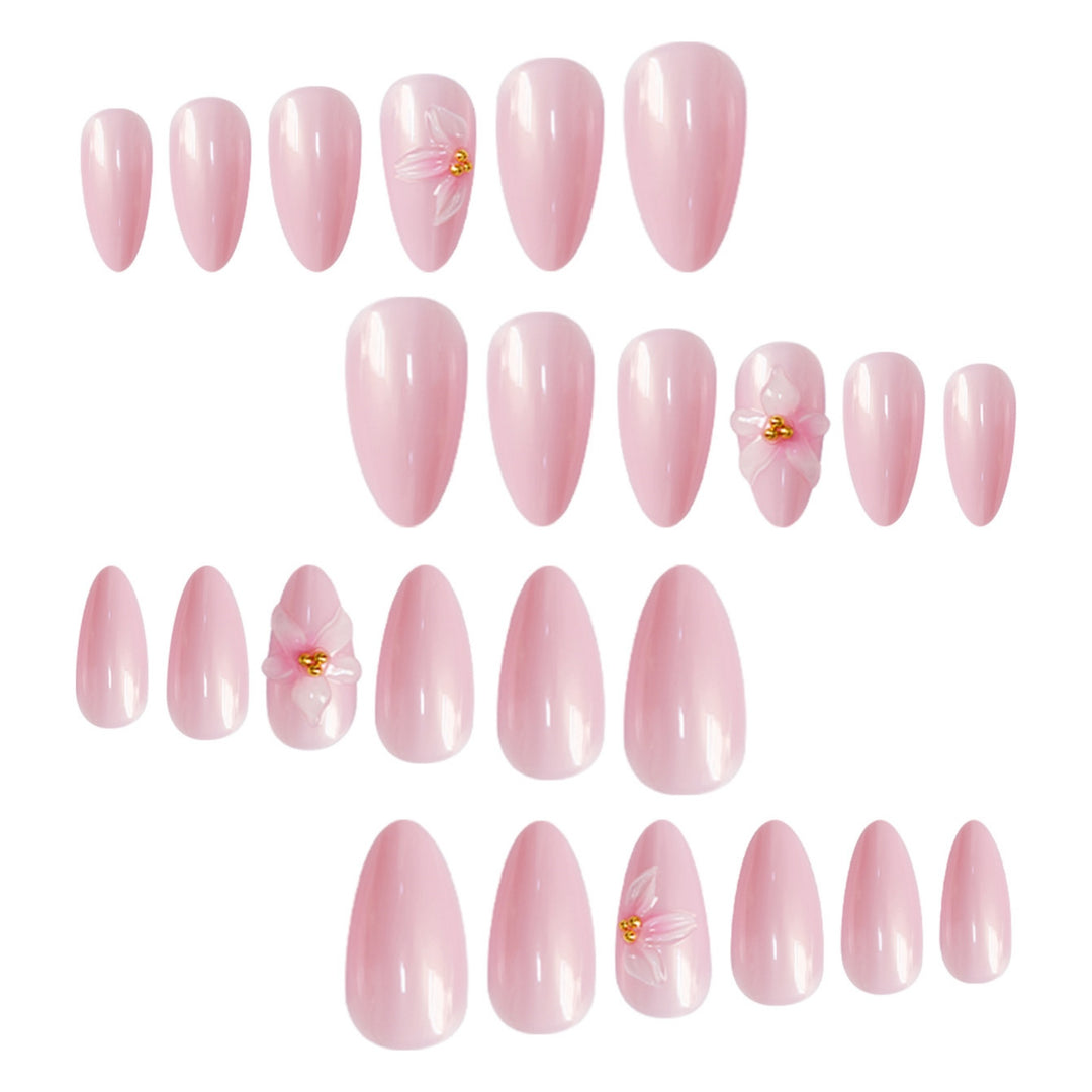 Elegante Blumen-Nagelkunst Karnz