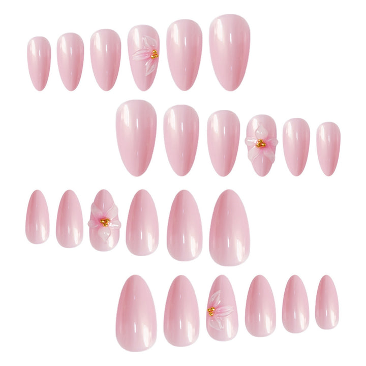 Elegante Blumen-Nagelkunst Karnz