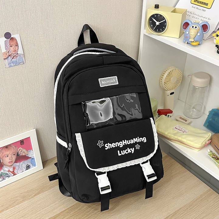 Transparenter Fenster-Rucksack Karnz