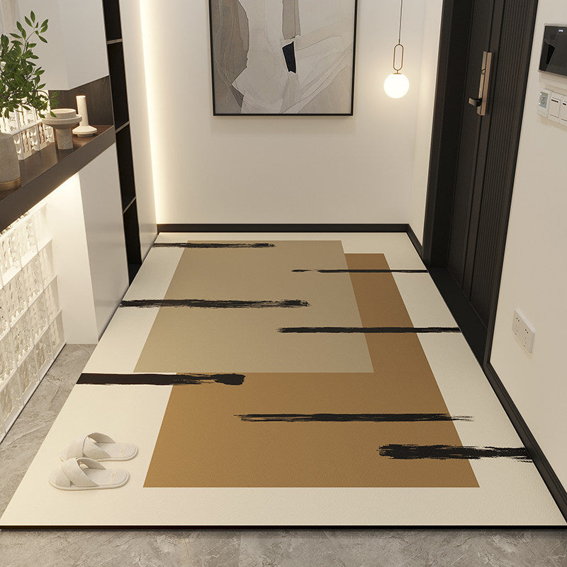 Moderner geometrischer Teppich