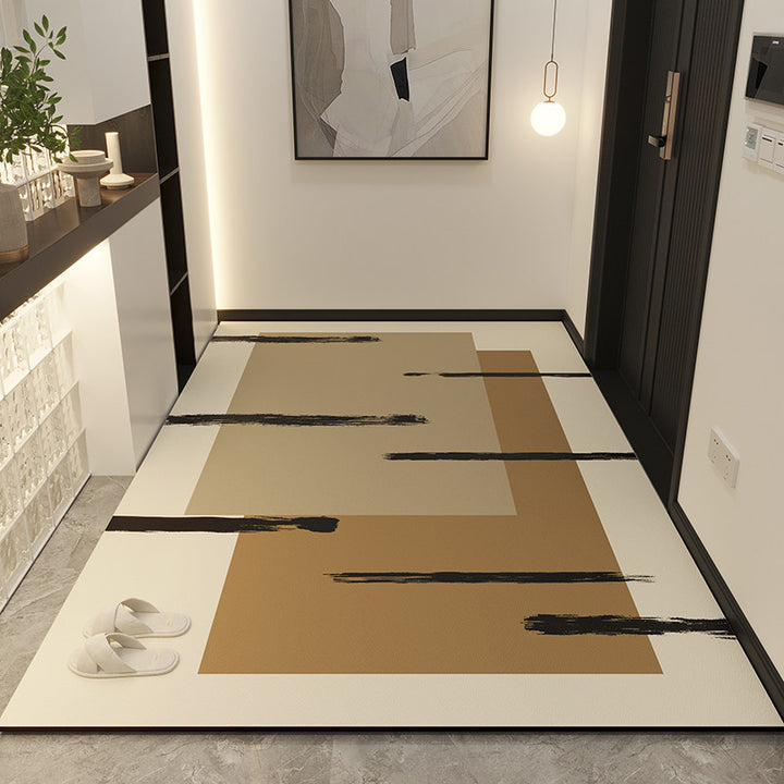 Moderner geometrischer Teppich