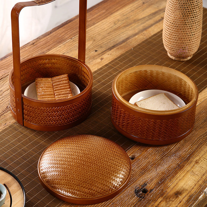 Damen Vintage Aufbewahrungskorb Karnz