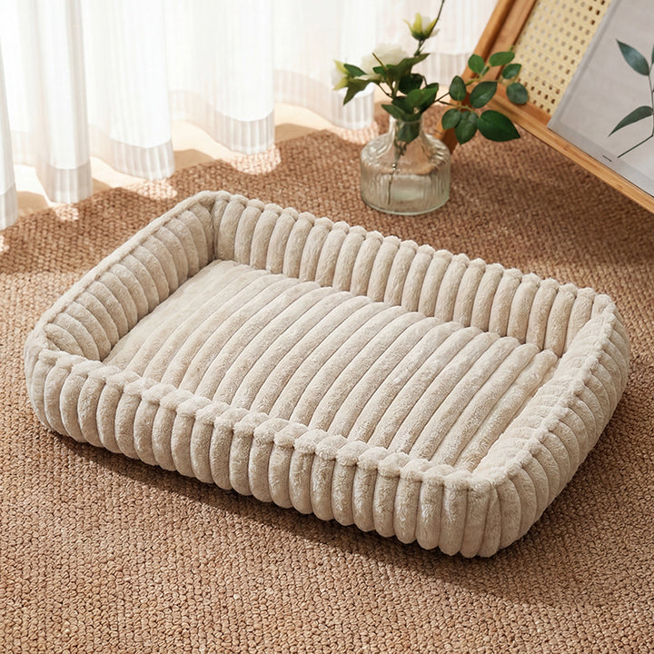 Luxuriöses Plüsch-Matratze-Hundebett