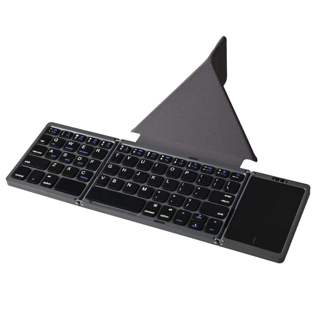 Tragbare Bluetooth-Tastatur mit integriertem Touchpad Karnz