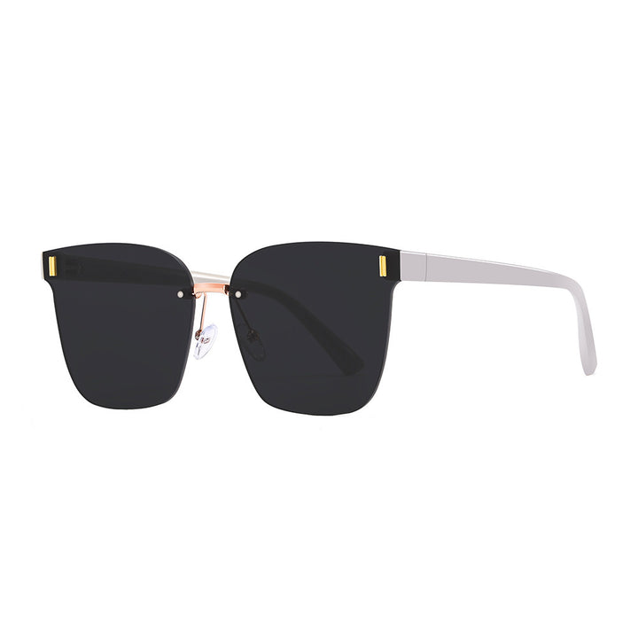 Damen Sonnenbrille im modernen Design mit breitem Rahmen Karnz