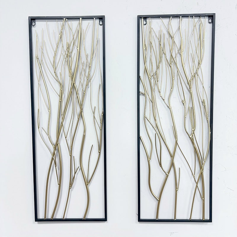 Moderne Metall Wandkunstpanels Karnz