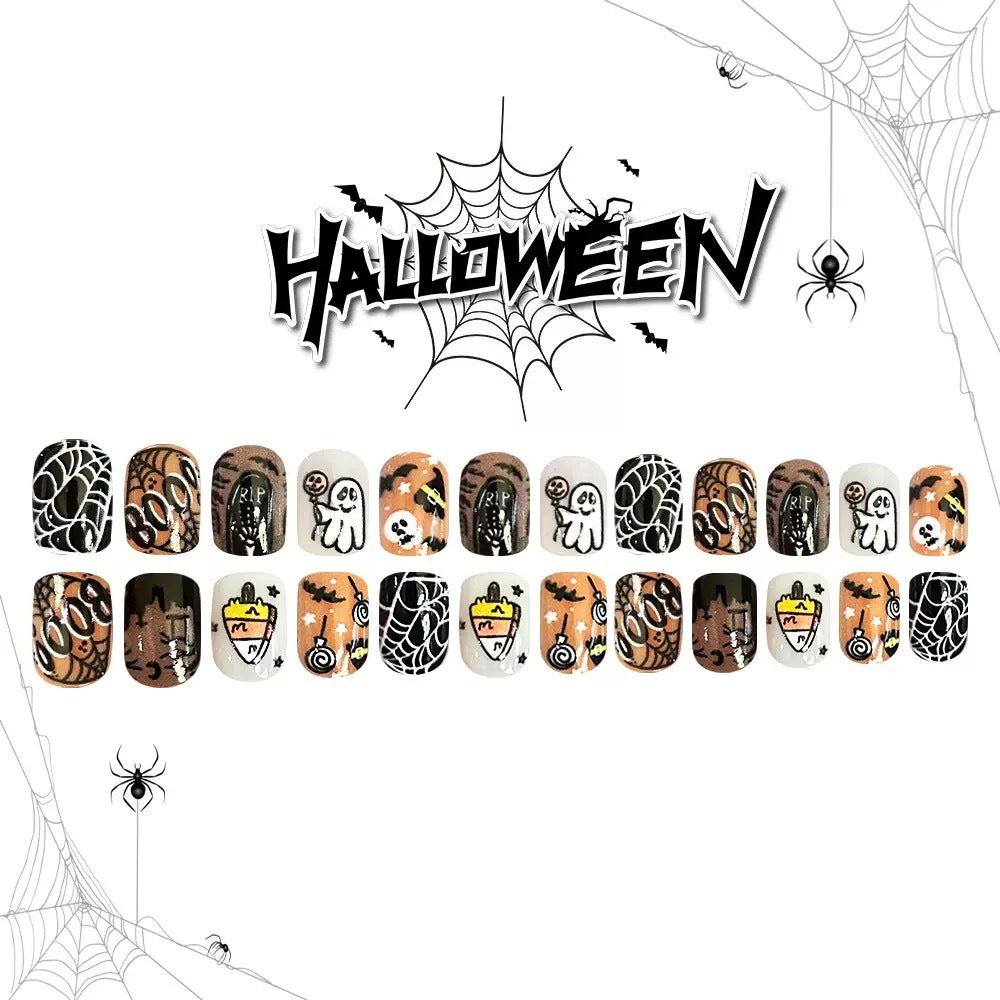 Halloween Nagelkunst-Set Karnz