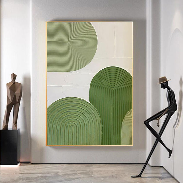 Modern Texturiertes Abstraktes Leinwandkunstwerk