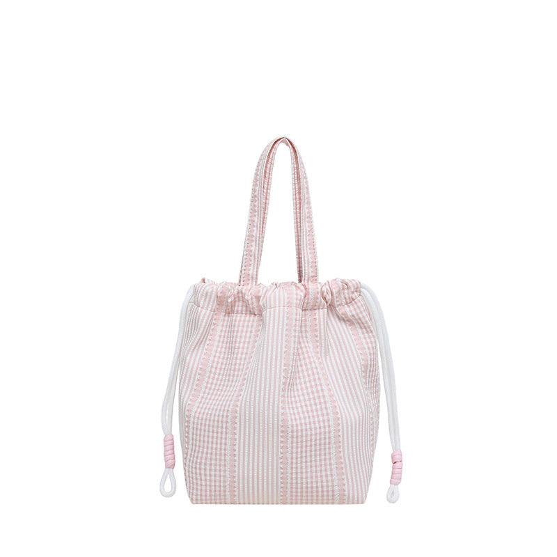 WoDrawstring Utility Tote Bag Karnz
