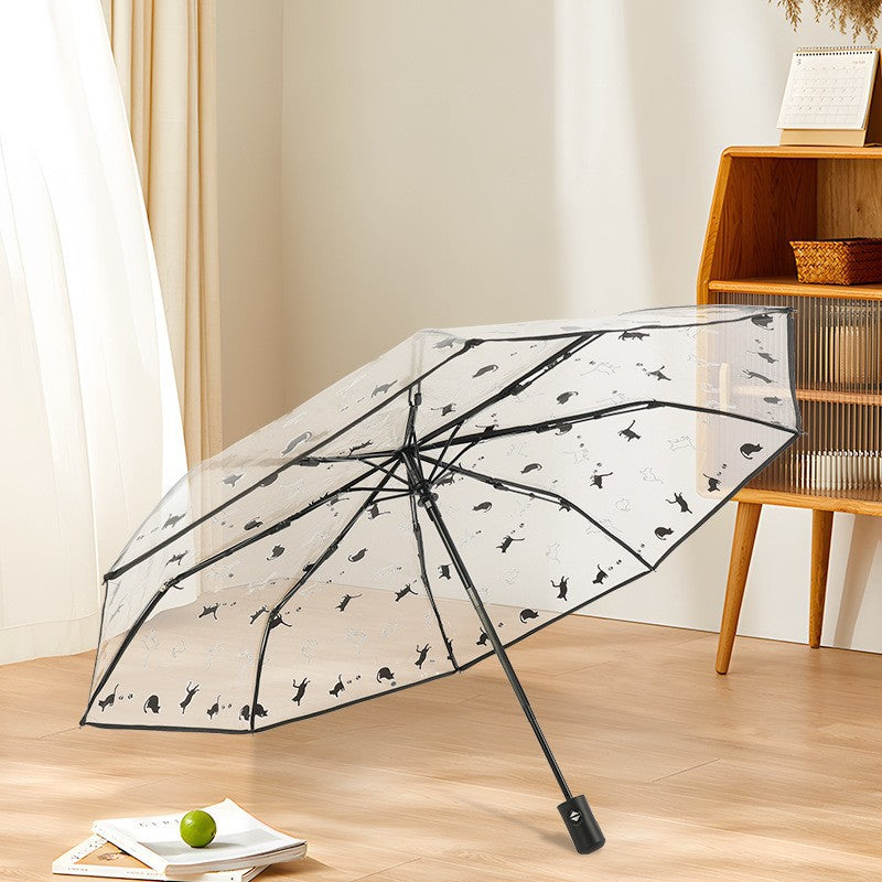 Damen lustiger Regenschirm Karnz