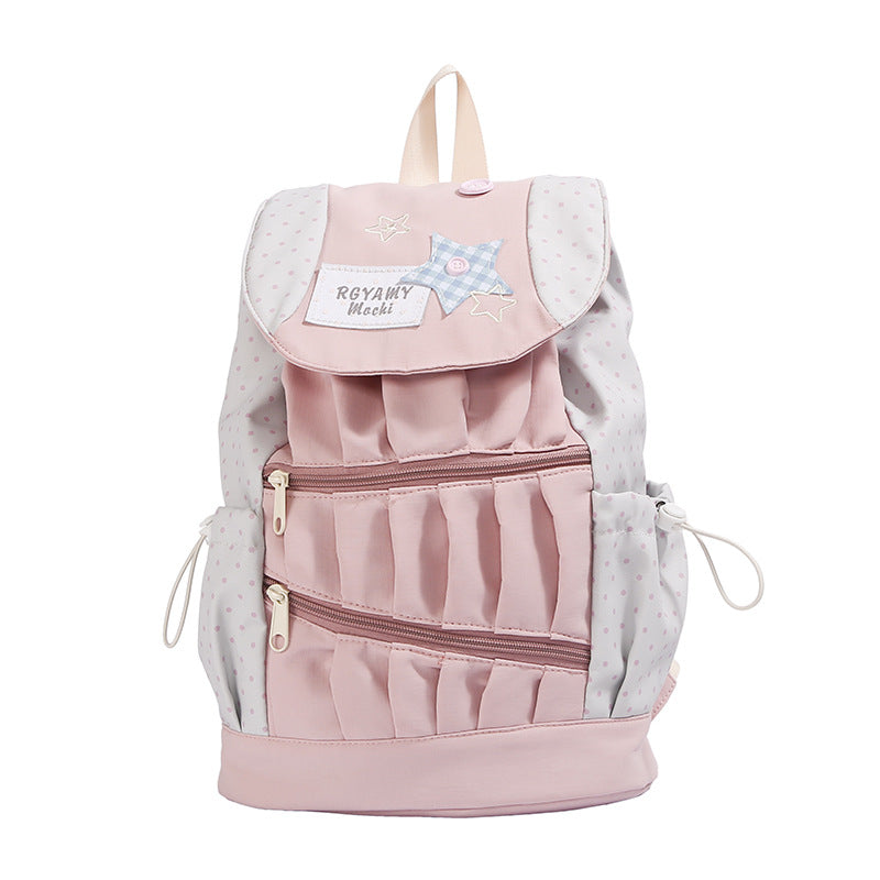 Verspielter Grafikdruck Rucksack Karnz