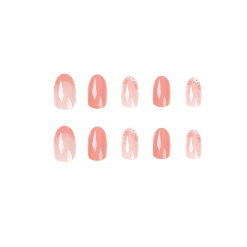 Künstliche Nagelkunst mit elegantem Blumendesign Karnz