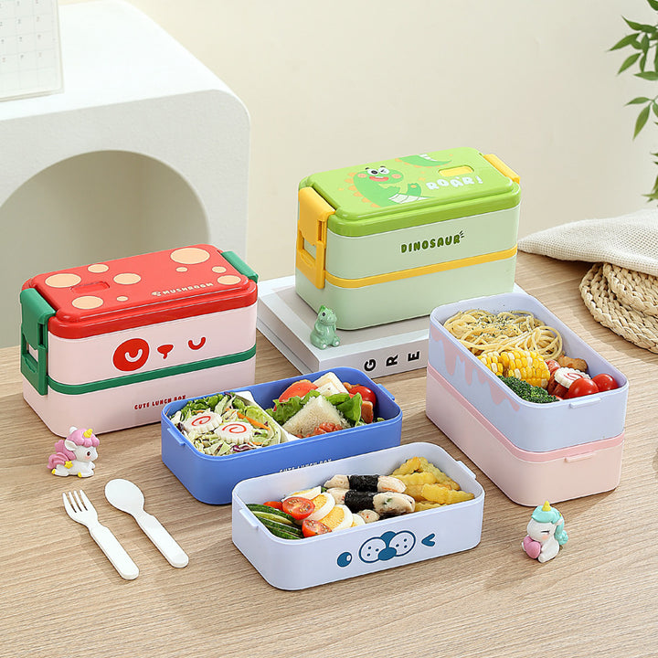 Niedliche Dinosaurier-Themen Bento Lunchbox