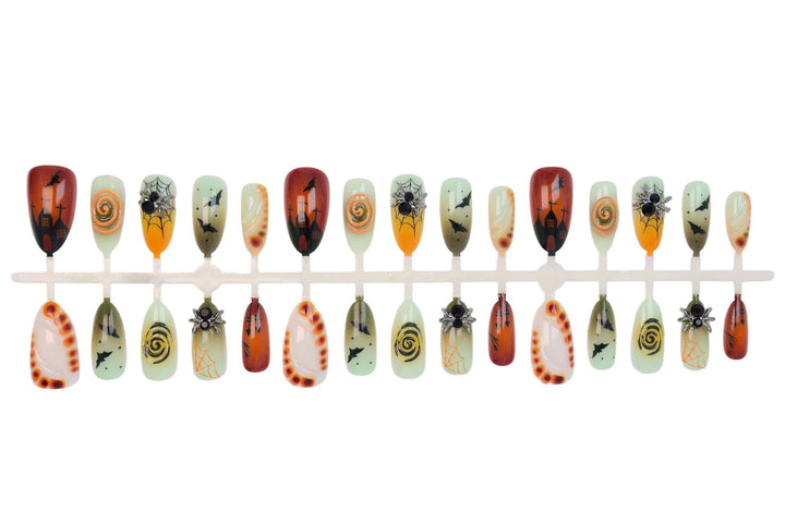 Halloween Kunstnagelset Karnz