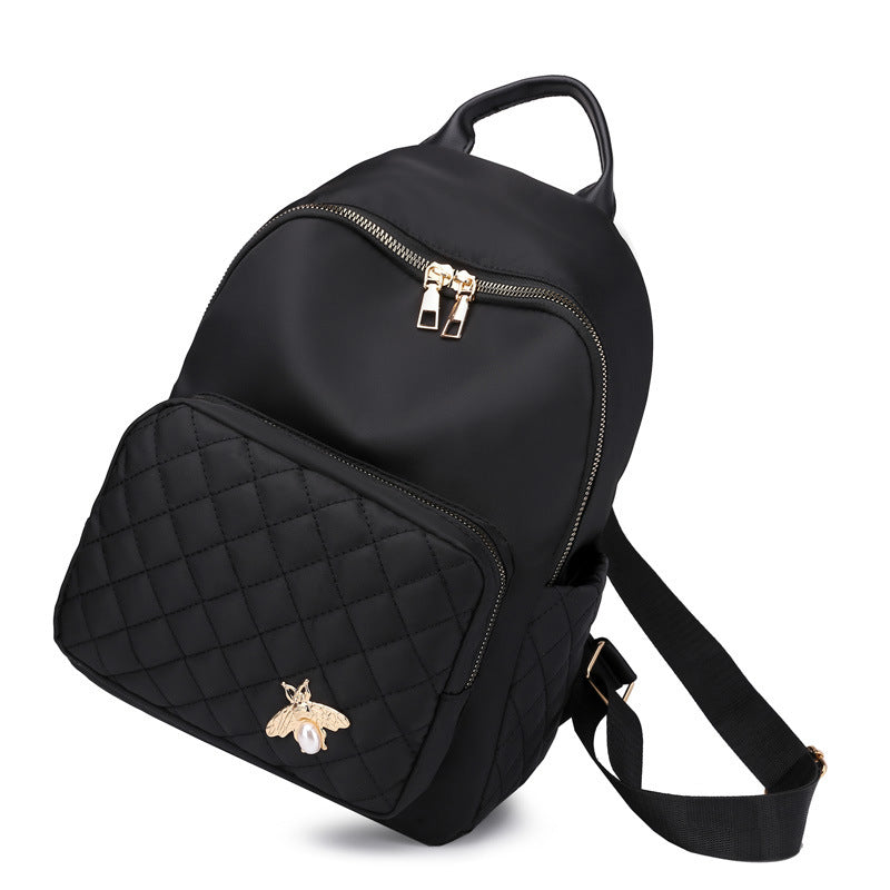 Gepolsterter Veganer Leder-Rucksack Karnz