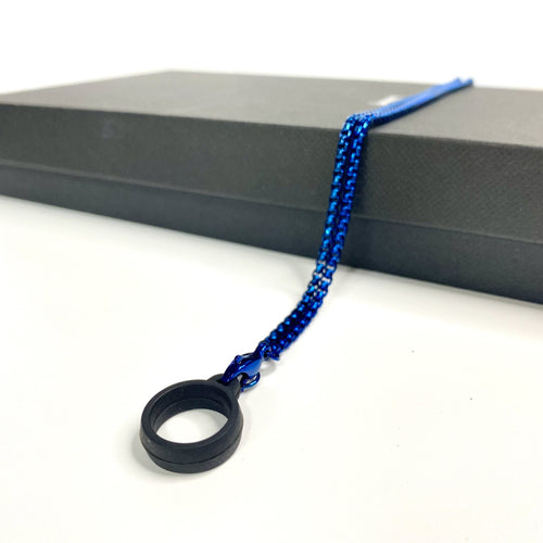 Stylische Kettenausweisinhaber Karnz
