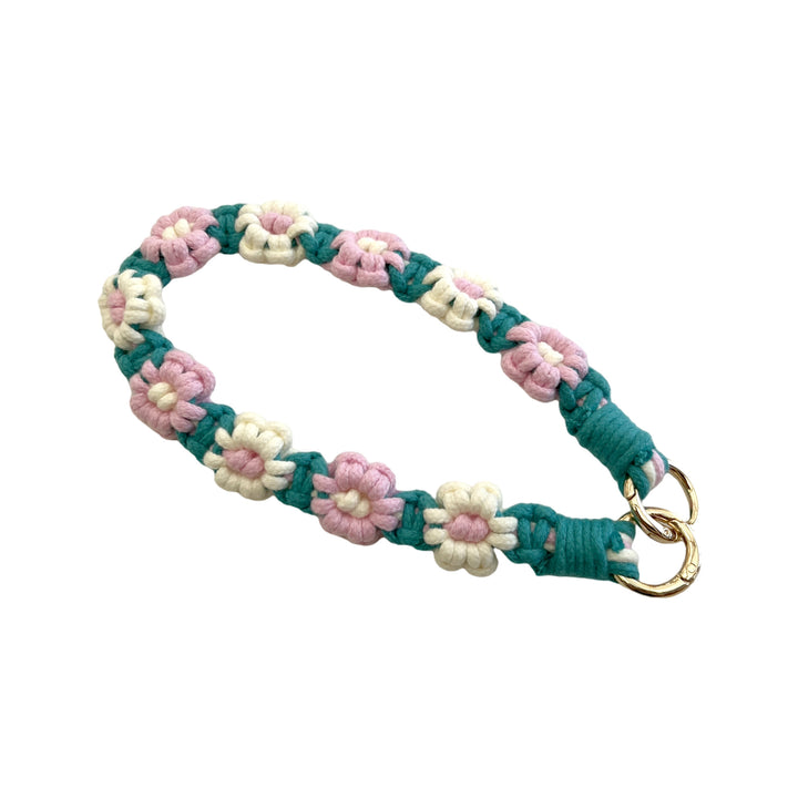 Blumenmuster Schlüsselanhänger Halter Karnz