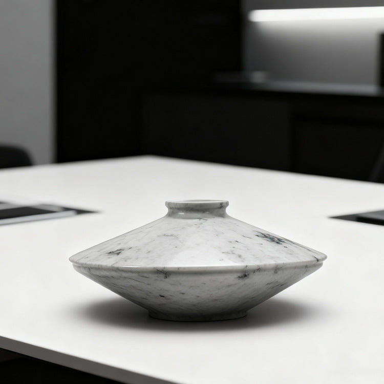 Elegante Marmor Dekorative Vase