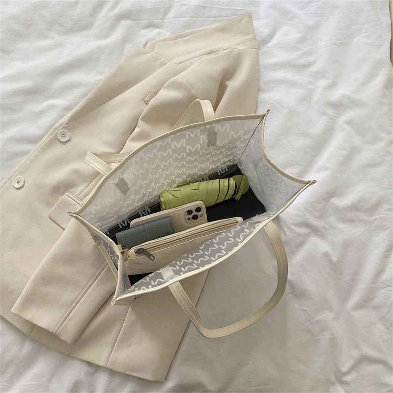 Transparente Strukturierte Tote-Handtasche