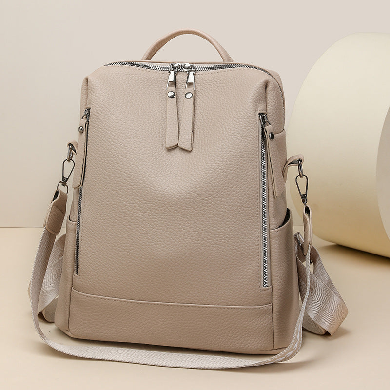 Strukturierter Mehrfach-Taschen-Rucksack Karnz