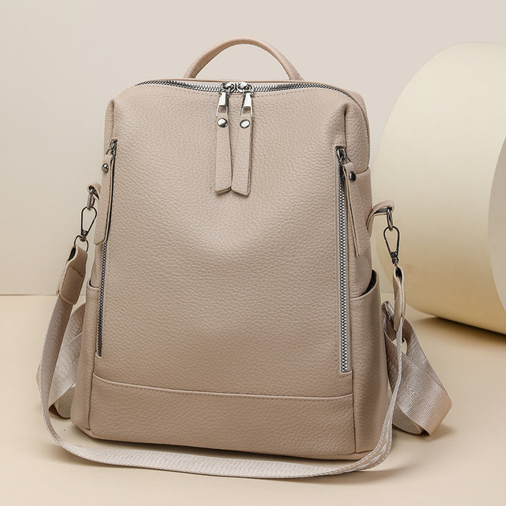 Strukturierter Mehrfach-Taschen-Rucksack Karnz