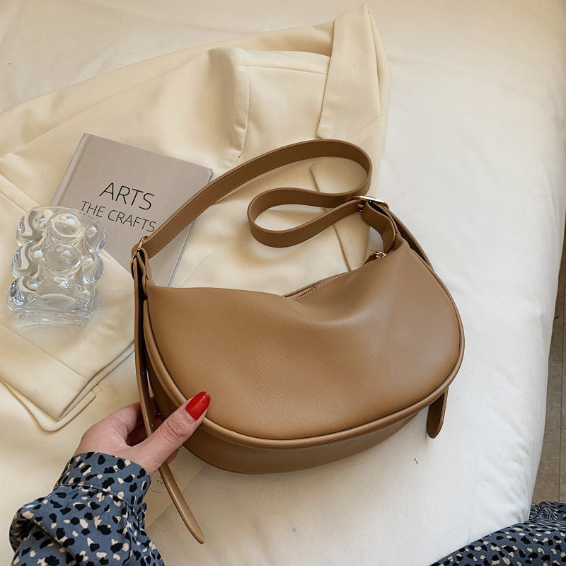 Minimalistische Strukturierte Schultertasche Karnz