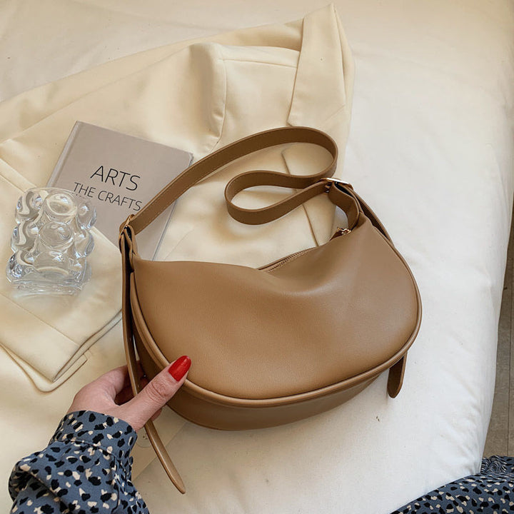 Minimalistische Strukturierte Schultertasche Karnz
