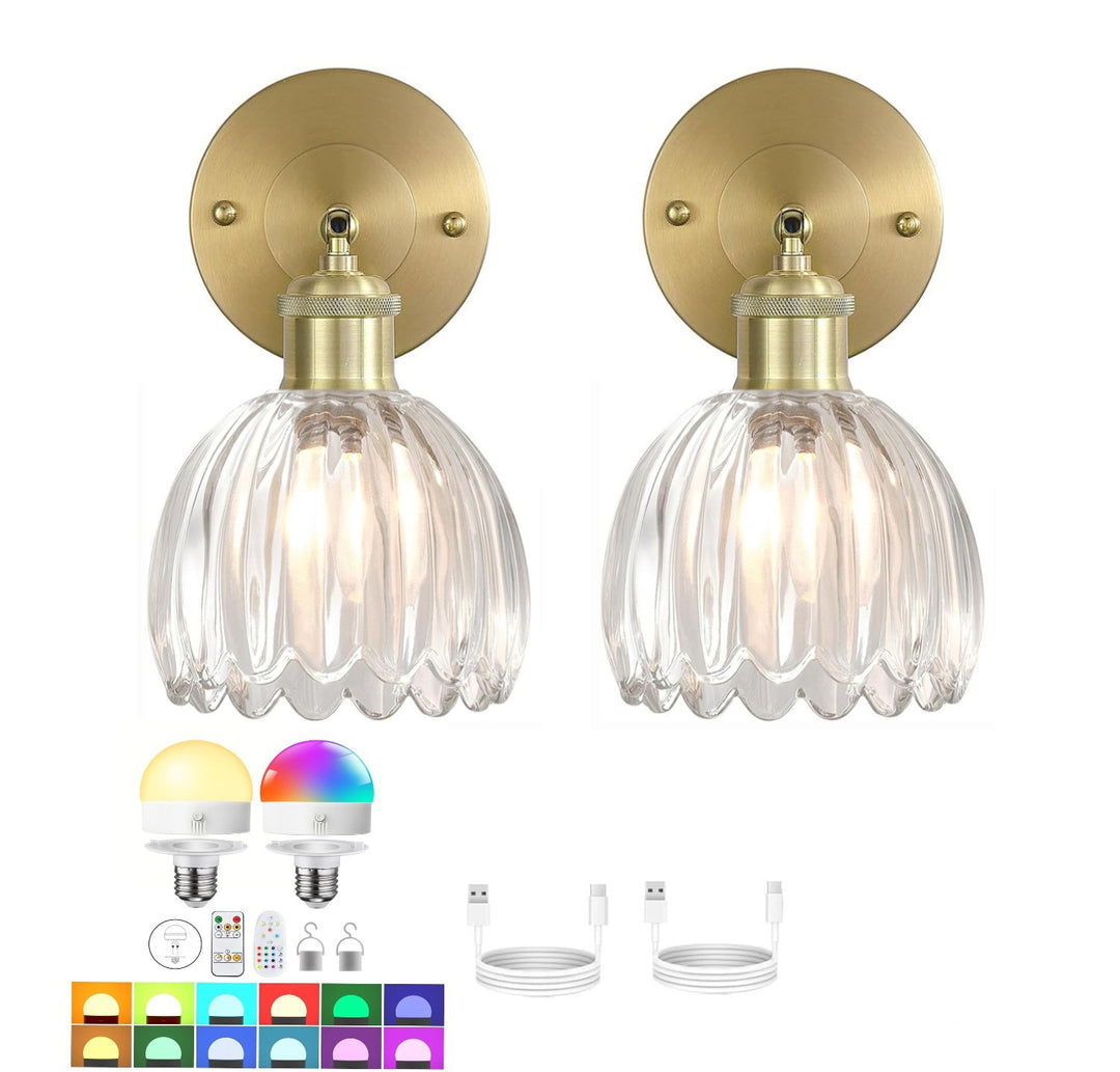 Dekorative Wandlampe