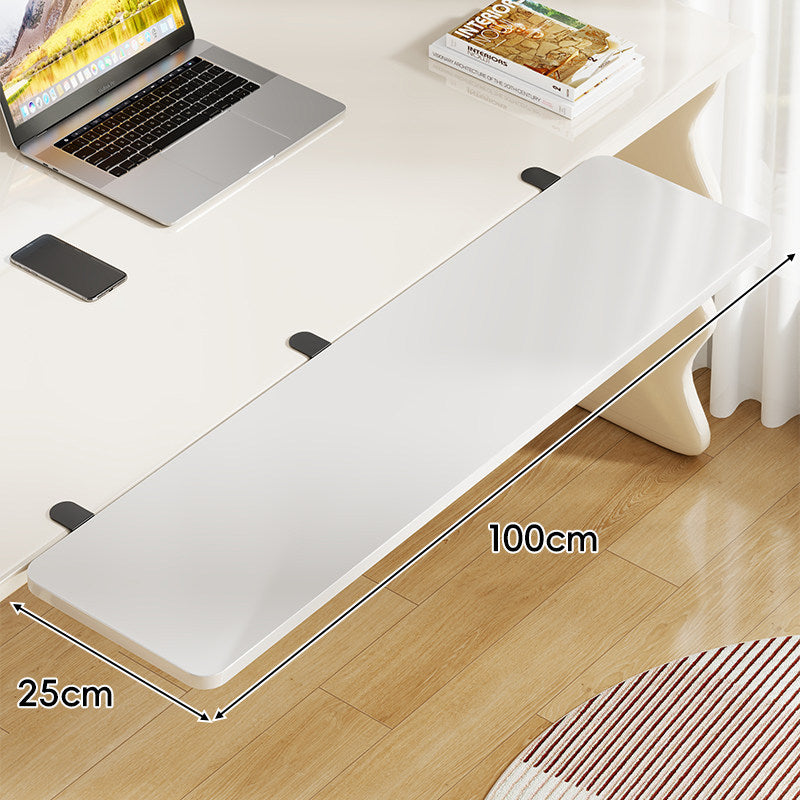 Unter-Tisch Gleitschienen-Tastaturablage und Schreibtischverlängerung mit sanfter Gleitmontage