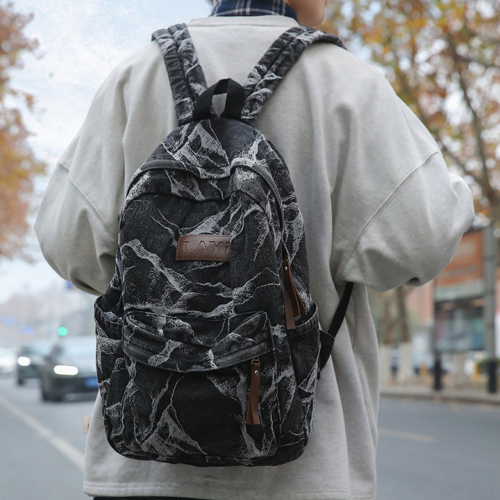 Urban-Style Multi-Pocket Rucksack Karnz