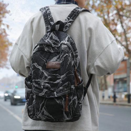Urban-Style Multi-Pocket Rucksack Karnz