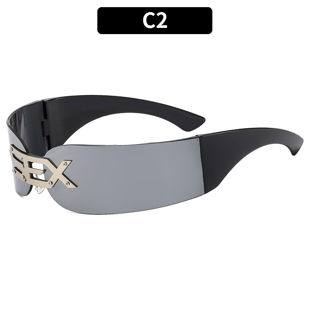 Futuristische Shield Eyewear