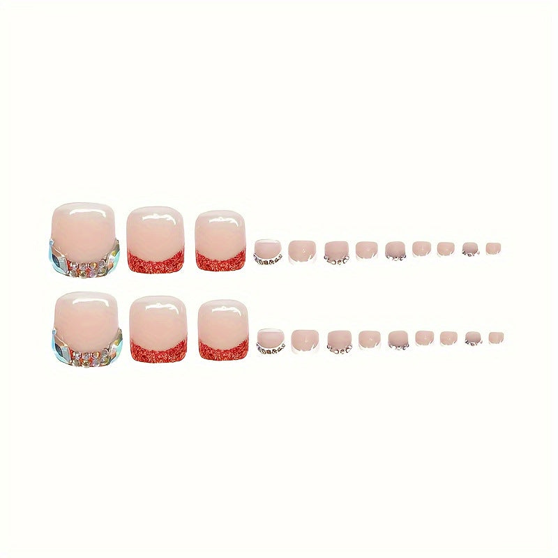 Designer Floral Acryl Nagelkunst Karnz