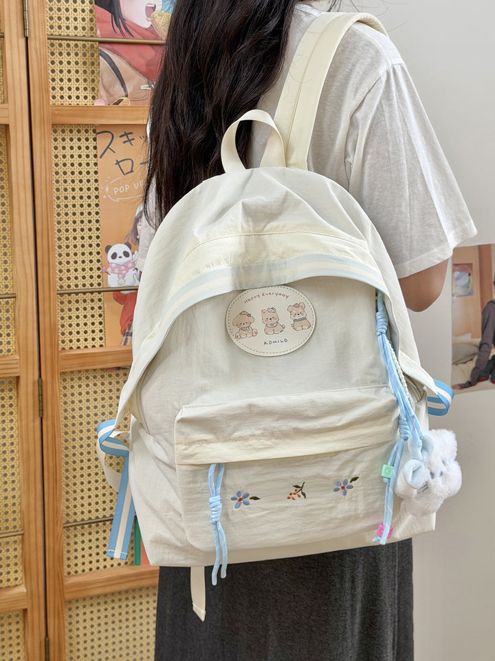 Bestickter lässiger Rucksack Karnz