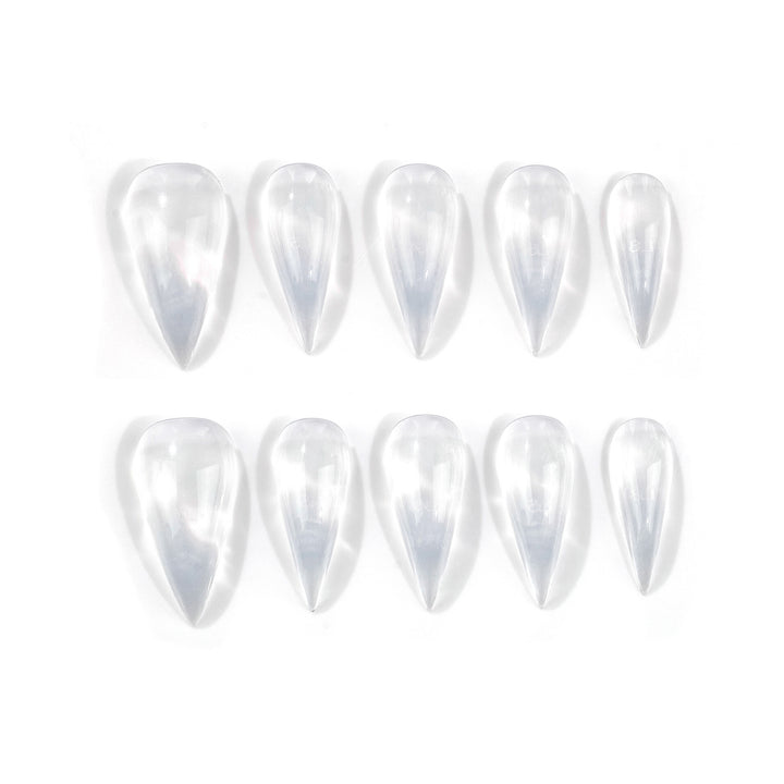 Scharfe Stiletto Press-On Nagelset
