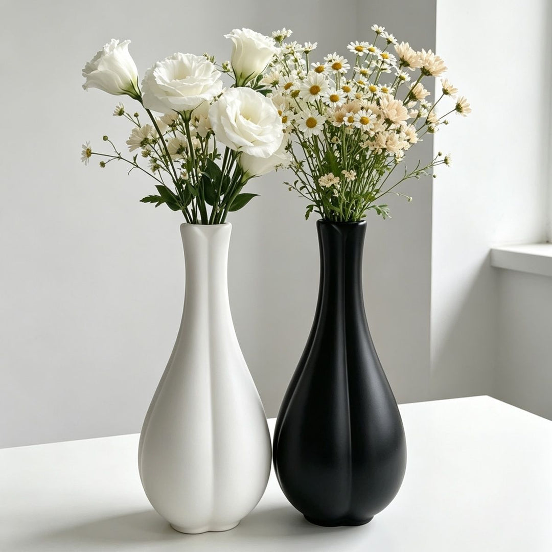 Moderne Minimalistische Dekorative Blumenvase Karnz