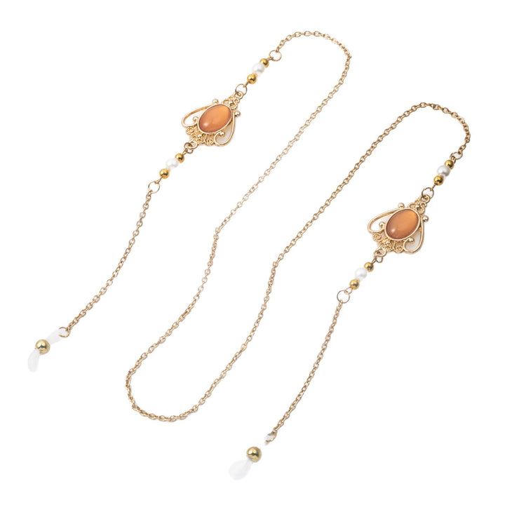 Elegante Tropfenohrringe mit Perlenakzenten Karnz