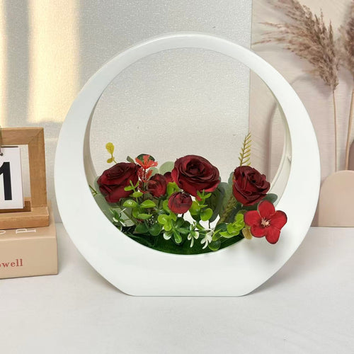 Elegante Moderne Künstliche Blumenarrangement