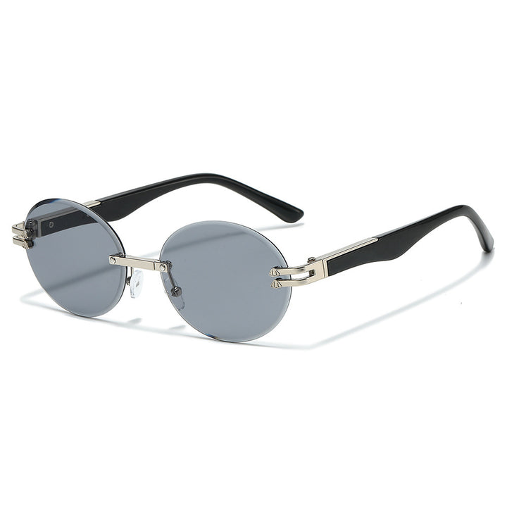 Stylische runde Rahmen-Sonnenbrille Karnz