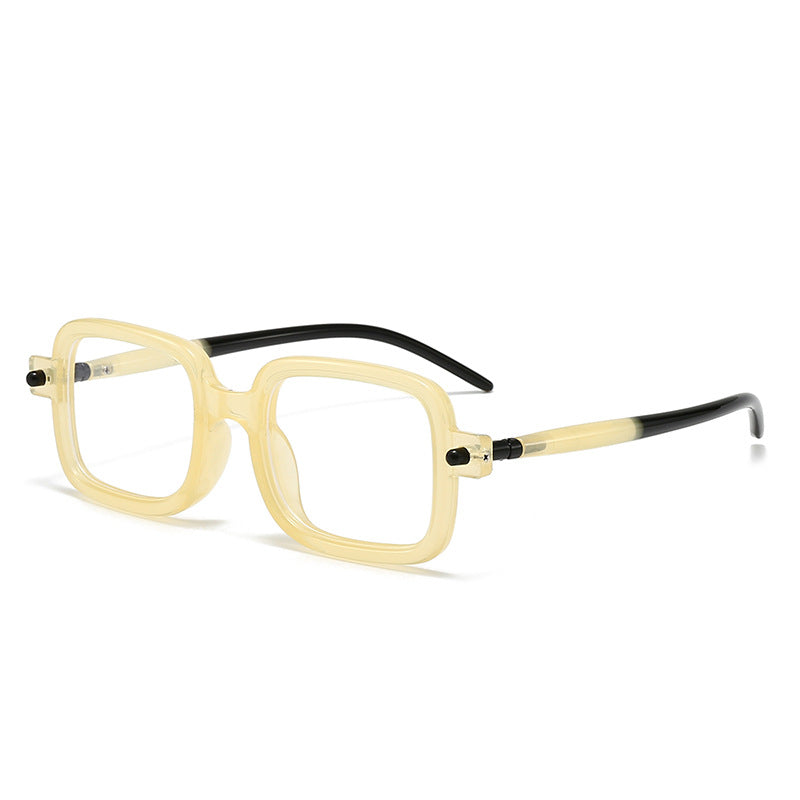 Damen modische quadratische Brille mit stilvollen Details Karnz