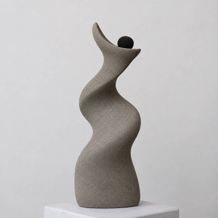 Abstrakte Ziggurat Dekorative Skulptur