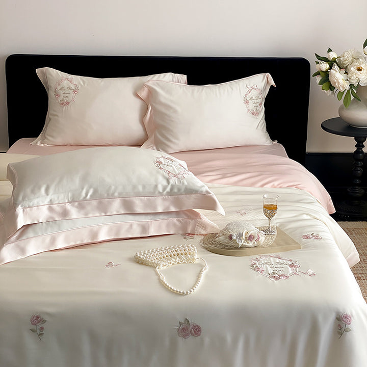 Luxus Satin Bettwäsche Set