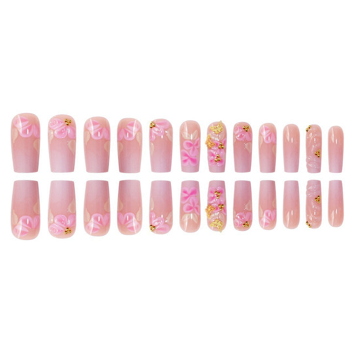 Florale Kunst Acryl-Nagelverstärkungen Karnz