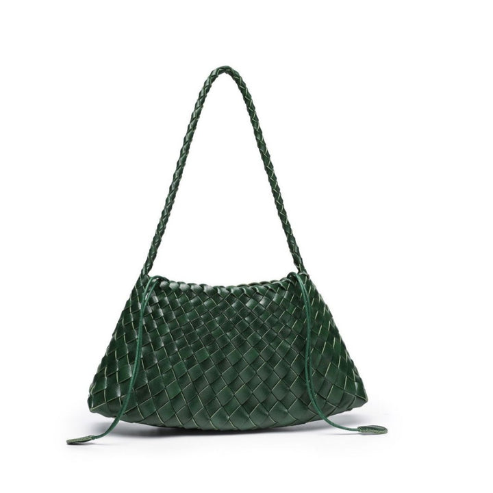 Texturierte gewebte lässige Schultertasche Karnz