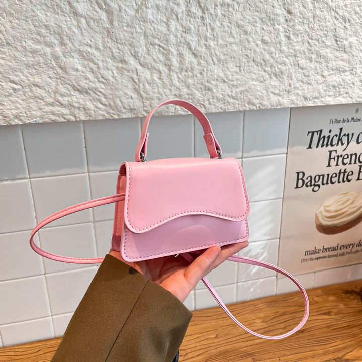 WoElegant Strukturierte Mini-Handtasche Karnz
