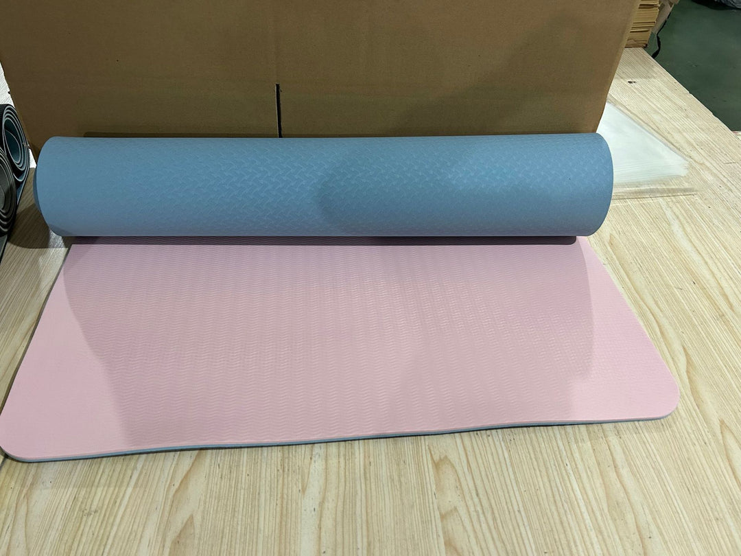 Rutschfeste Fitness-Yogamatte mit Doppelter Dämpfung Karnz